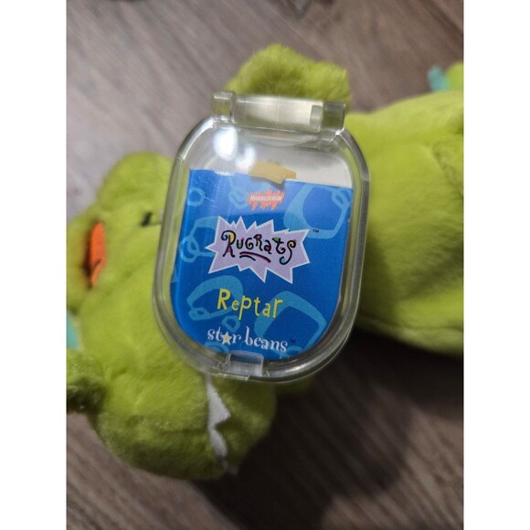 Nwt Rugrats Stuffed Plush Safari Tommy Chuckie Reptar set 3 vintage 1997 - Picture 9 of 9